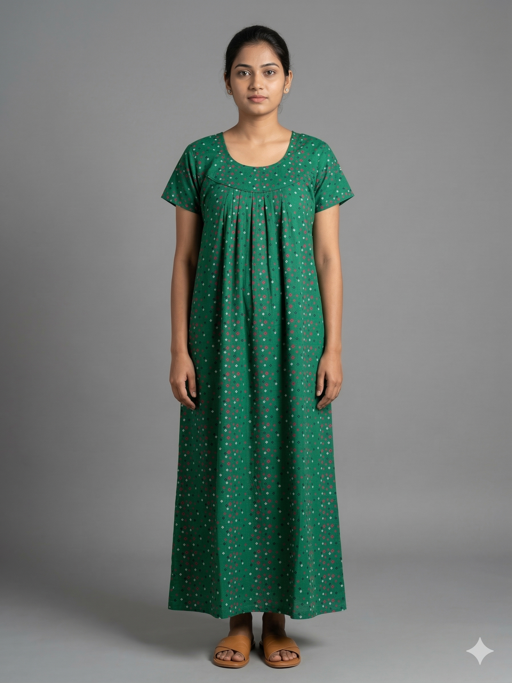Elite Balance Combo – Teal Green, Blue & Dark Green Nighty Combo (Pack of 3)
