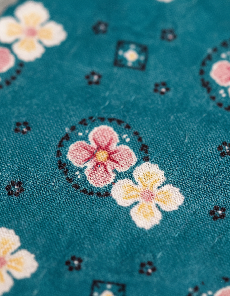 Green Pure Cotton Nighty | Free Size | Limited Edition Design | Print 12