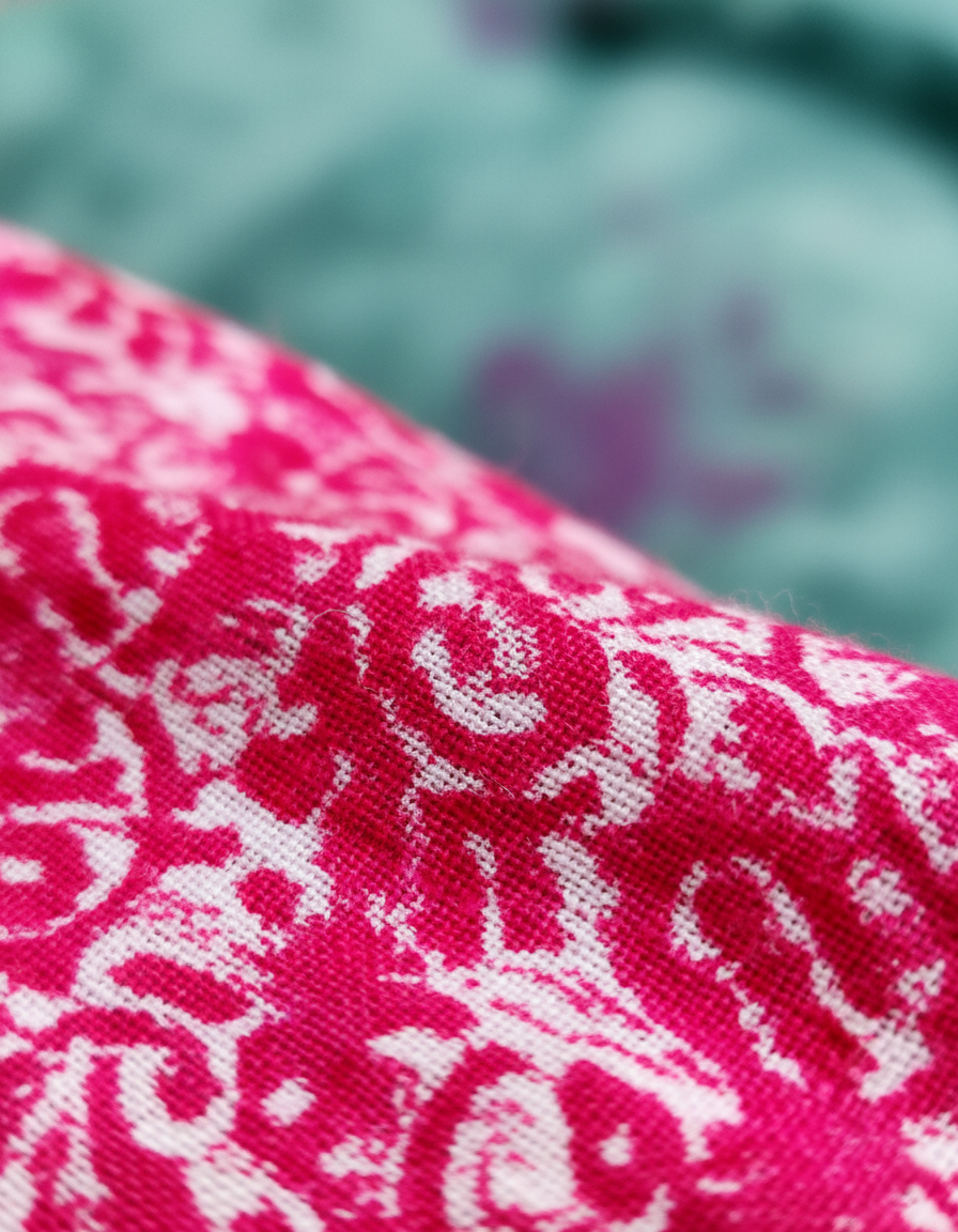 Pink Pure Cotton Nighty | Free Size | Limited Edition Design | Print 17